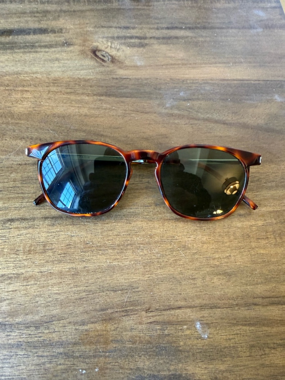 Saint Laurent Tortoiseshell Sunglasses